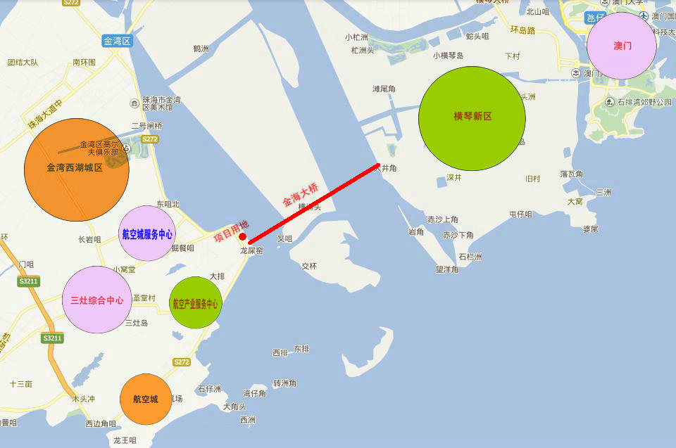 珠海行政地图